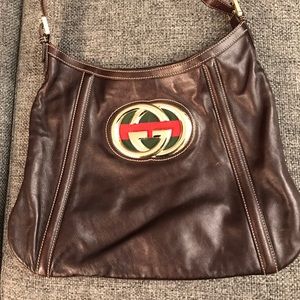 Gucci Britt Leather handbag